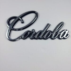 Cordoba  Chrysler Emblem Vtg 1975 - 79
